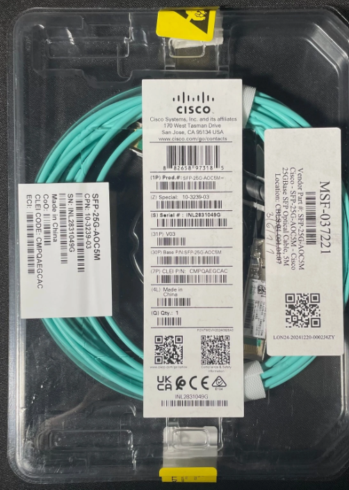 	 SFP-25G-AOC5M