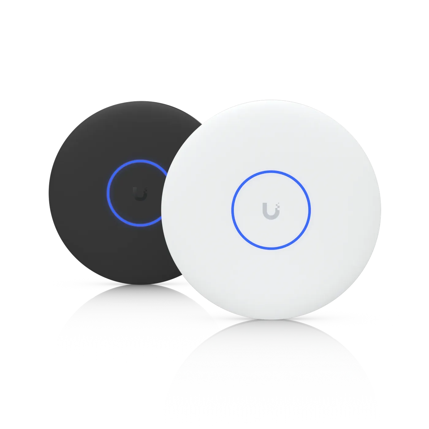 Round ceiling wireless access points, black and white
