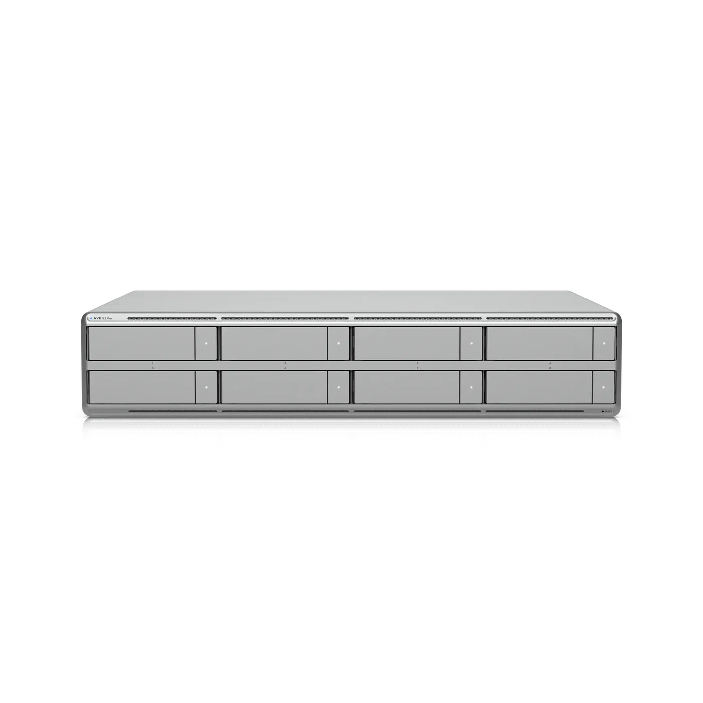 Rack-mounted network video recorder with drive bays