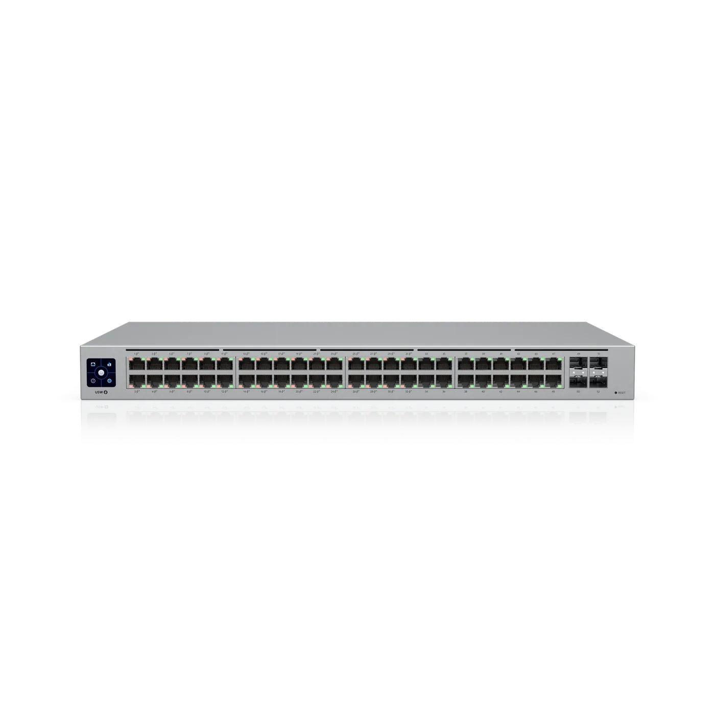48-port rack-mounted PoE switch