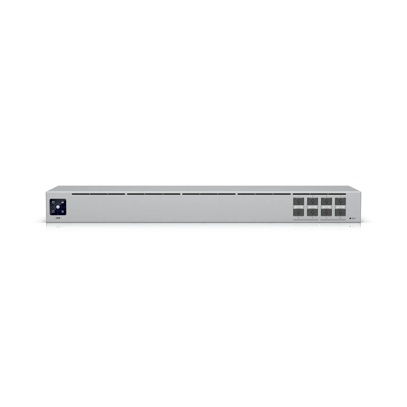 Rack-mounted fibre aggregation switch