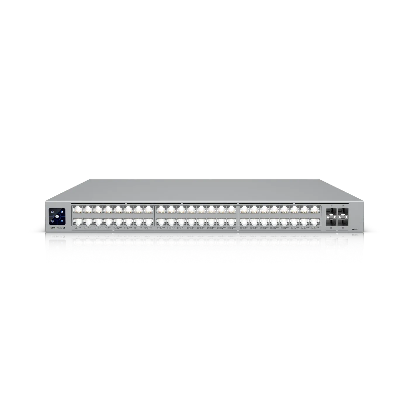 48-port rack-mounted PoE switch