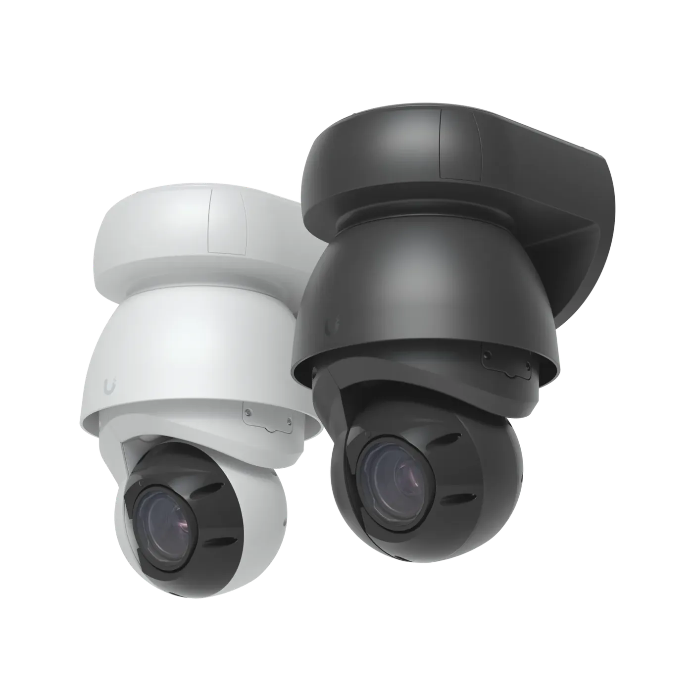 Pan-tilt-zoom dome cameras, black and white